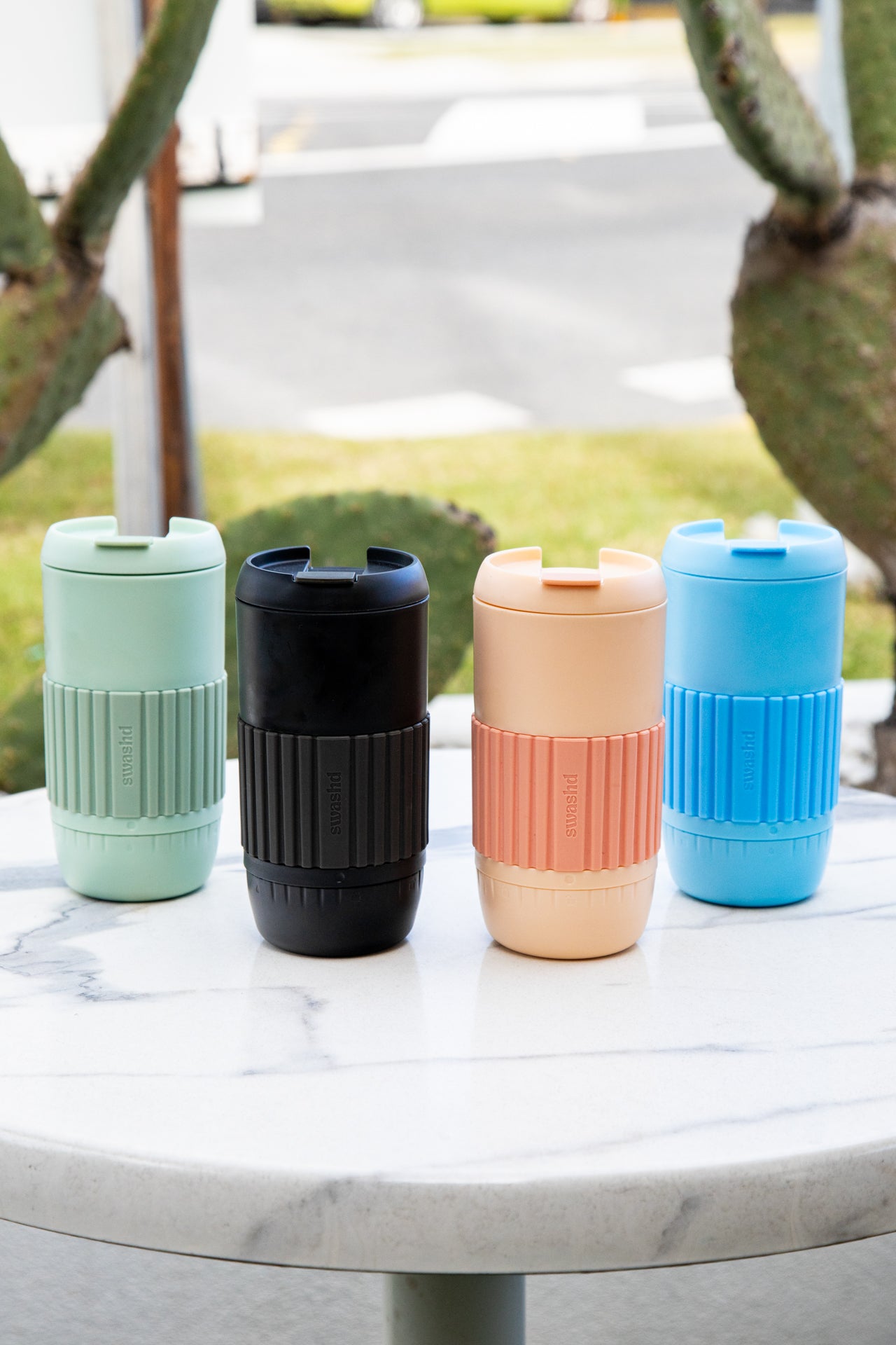 4 Swashd cups