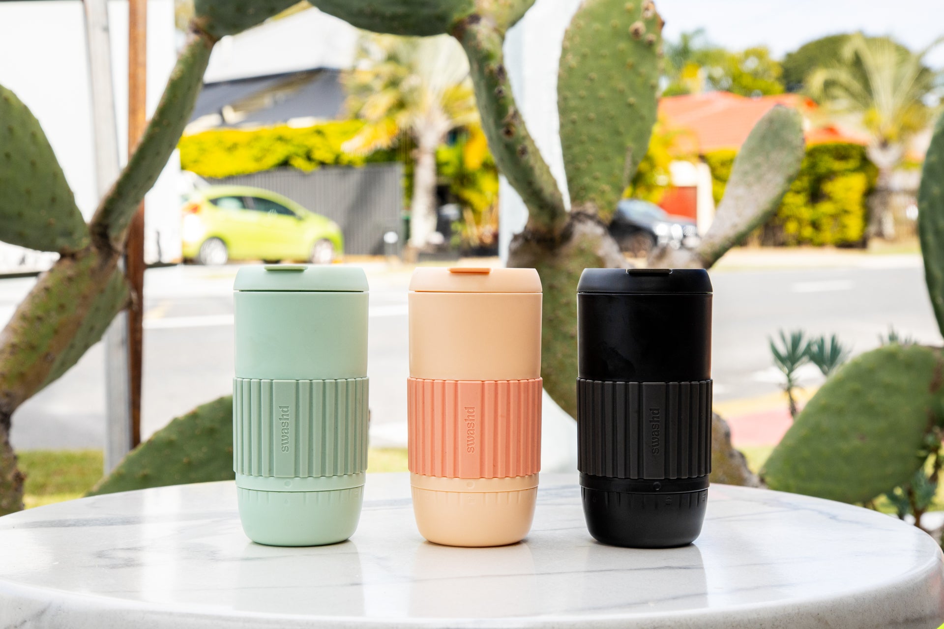 3 Swashd cups